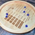 thumbnail image 4 of Farkle Classic Dice Game With Tray, Wooden Dice Tray For Farkle Classic Dice Game, Dice Tray For Rolling For Family Party Travel Game, 4 of 5