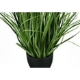 thumbnail image 3 of Indoor Plants Artificial Plant, 23" Tall, Grass, Indoor, Faux, Fake, Table, Greenery, Potted, Real Touch, Decorative, Green Grass, Black Pot,Artificial Flowers, 3 of 5