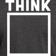 thumbnail image 3 of CafePress - Think Square Dark T Shirt - Men's Classic Graphic Cotton T-Shirt, 3 of 4