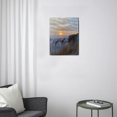 thumbnail image 3 of Coastal Charm Wall Decor 12X16 Inch Canvas of a Small Beach Scene Perfect Blue Sea Seascape for Your Bathroom, Bedroom, Office & Kitchen., 3 of 7