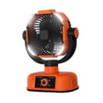 thumbnail image 4 of Linterna de ventilador recargable por USB Strade Fareast Limited Naranja 2 en 1, 4 of 8