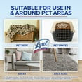 thumbnail image 4 of Lysol Pet Odor Eliminator Spray, Sanitizing and Disinfecting Spray for Pet Odors, 15oz (4 Pack), 4 of 6