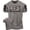 T-Shirt Warm Grey Branded, variant on Gymish Lift-O'Clock Workout Shirt for Men – Funny Gym T-Shirt, Weightlifting Gift, Motivational Fitness Tee, Heather Grey with Sleeve Logo, Small