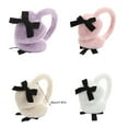 thumbnail image 3 of Adorable Bows Plush Ear Muffs Winter Warm Thermally Earmuffs Ear Fashion Cover For Women Girls Outdoor Sports, 3 of 8