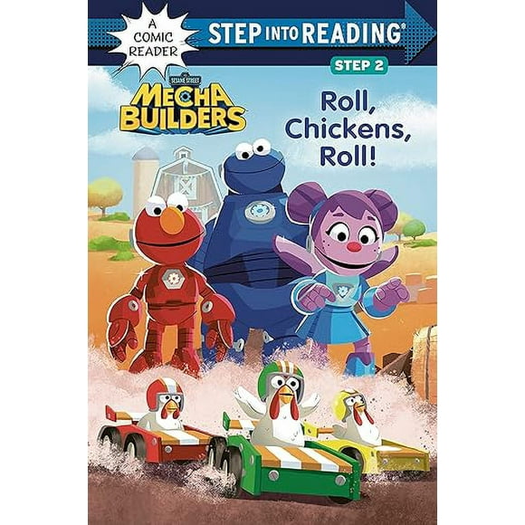 Rouler, Poulets, Rouler! (les Constructeurs de Mecha de Rue de Sésame) (Étape dans la Lecture)