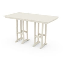 POLYWOOD Farmhouse 37" x 72" Bar Table in Sand