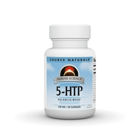 Source Naturals, Inc. Serene Science 5-HTP 100 mg 30 Capsule