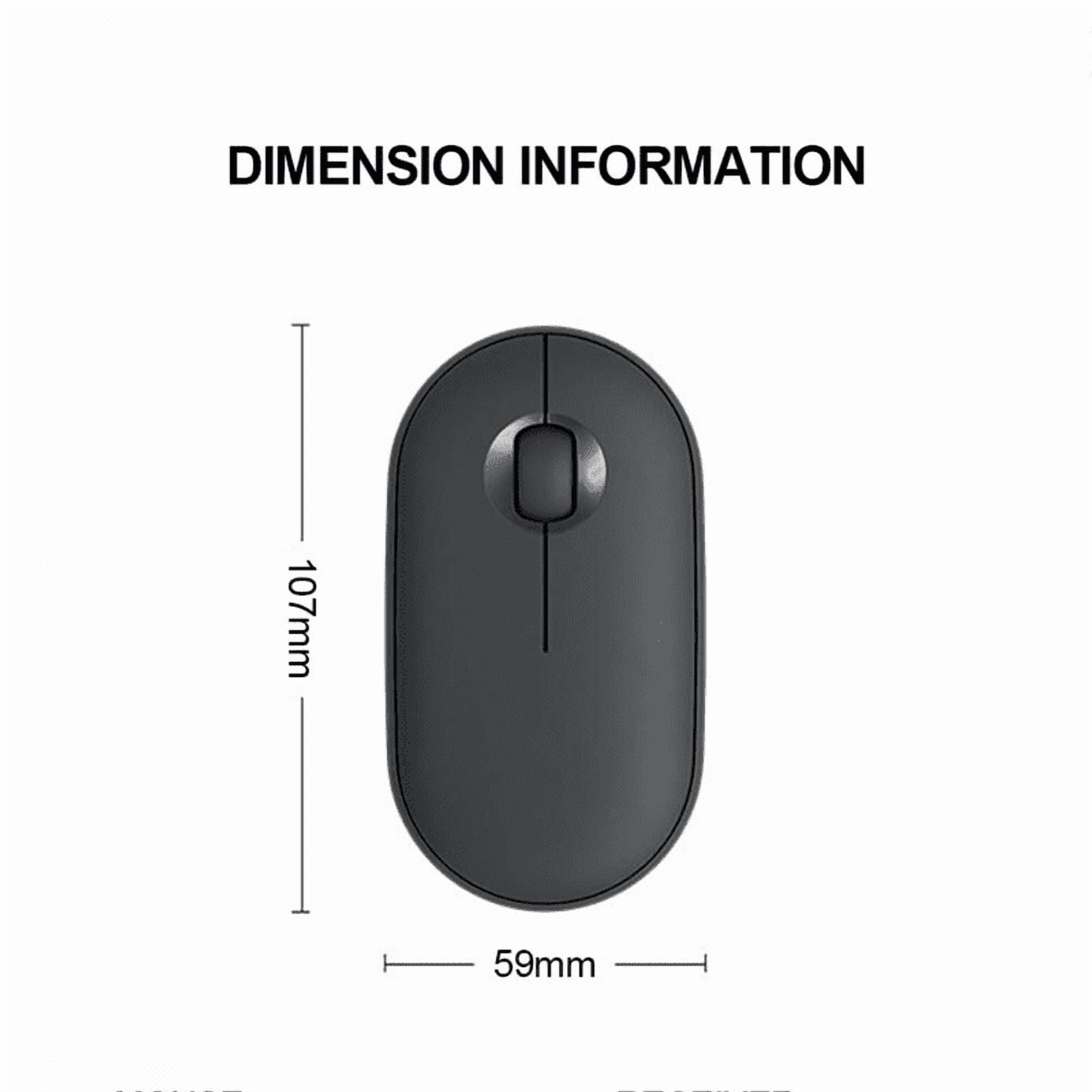 Mouse Rechargeable Bluetooth Wireless 2.4G Dual Mode Silent Computer Gaming Ergonomic Mouse for Macbook Pc Laptop Wireless Mice