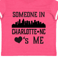 thumbnail image 4 of Inktastic Charlotte North Carolina Someone Loves Me Boys or Girls Toddler T-Shirt, 4 of 5