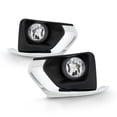 thumbnail image 6 of AKKON - Fits 2018 2019 2020 2021 2022 2023 Chevy Traverse Model [Halogen Type] Clear Bumper Fog Lamp Lights+Bezel Set+Harness+Switch+Relay Pair, 6 of 6