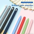 thumbnail image 5 of XIHAMA For 2nd Generation Apple Pencil Stylus Case 2pcs, Ultralight Silicone Pencil Case, Protective Leather Case Non-slip Smooth Grip Holder Crescent, 5 of 7