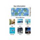 thumbnail image 3 of 1pc Coconut Tree Printed Beach Towel, Soft And Absorbent Oversized Towel For Travel, Sports, Yoga, Camping, Bath And Swimming Pool, 3 of 5