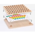 thumbnail image 2 of Rompecabezas de Juguete 3D Rompecabezas multicolor Juguete educativo Montessori para de Navidad sensorial Niño Hugo Juego de cuentas de madera para niños, 2 of 5