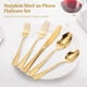 thumbnail image 3 of Juego de 20 Pzas Floral Silverware Incluyendo Tenedor Cuchara y Cuchillo Juego de Cubiertos de Acero Inoxidable Juego de Cubiertos Vintage Juego de Utensilios Pulidos con Espejo para Cocina Apto para, 3 of 12