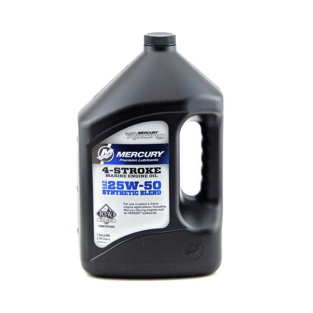 Quicksilver New OEM High Performance 4Stroke Oil Gallon, 928M0078014