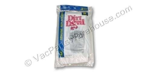2 Royal Dirt Devil Type D Vacuum Bag Extra Featherlite Classic Made in America 