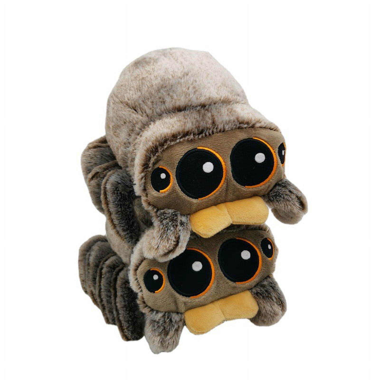  Cute Jumping Spider Plush Toy, Salticidae Springspinnen Spider  Stuffed Animals Soft Spider Plushie Dolls Birthday Gifts for Kids Fans  Adults Children : Toys & Games