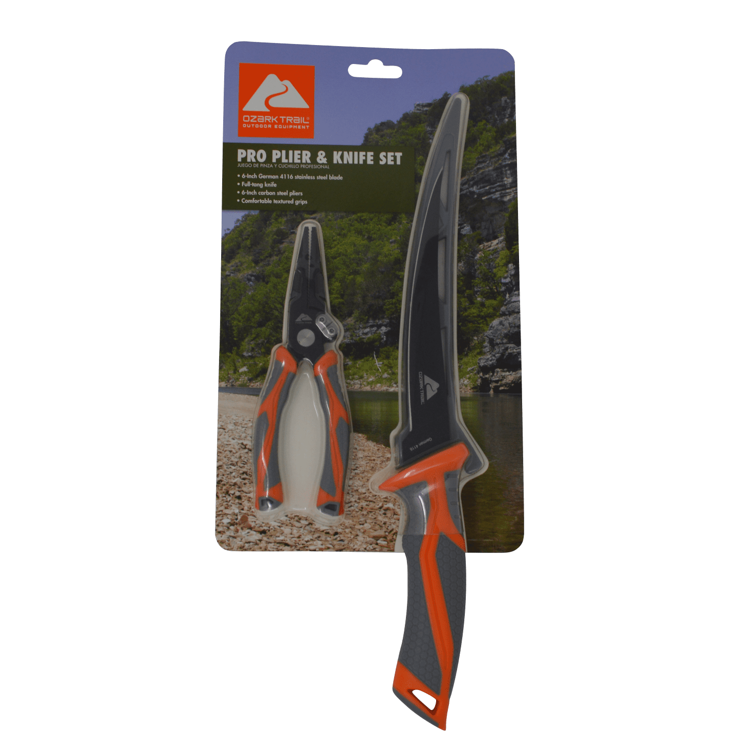 Ozark Trail Plier Knife Combo Pack Walmart Com Walmart Com