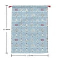thumbnail image 6 of Christmas Bags Drawstring,Blue Christmas Tree Pattern Large Xmas Christmas Gift Bags,Reusable for Xmas and New Year Party Favors and Supplies,27.6" X 19.7", 6 of 6