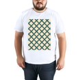 thumbnail image 5 of Plus Size Women Tops T Shirt LatticeGraphic Tees Summer Tops Classic Round Neck Floral Oversize Short Sleeves, Crew Neck Shirts For Women, 5 of 5