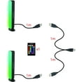 thumbnail image 4 of Monster 2-Pack Multi-Color LED Light Bar with Multi-Position Base, with Remote, All Occasion, Office, 4 of 9