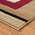 thumbnail image 3 of United Weavers 710 00934 24 1 ft. 10 in. x 3 ft. Studio Cinder Accent Rug, Burgundy, 3 of 5