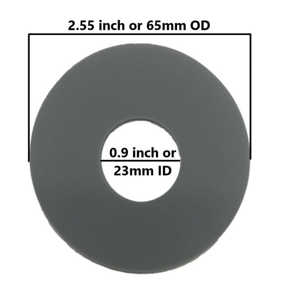 Toto 9BU064E Replacement Seal 65mm OD 23mm ID or 2.55-inch by 0.9-inch