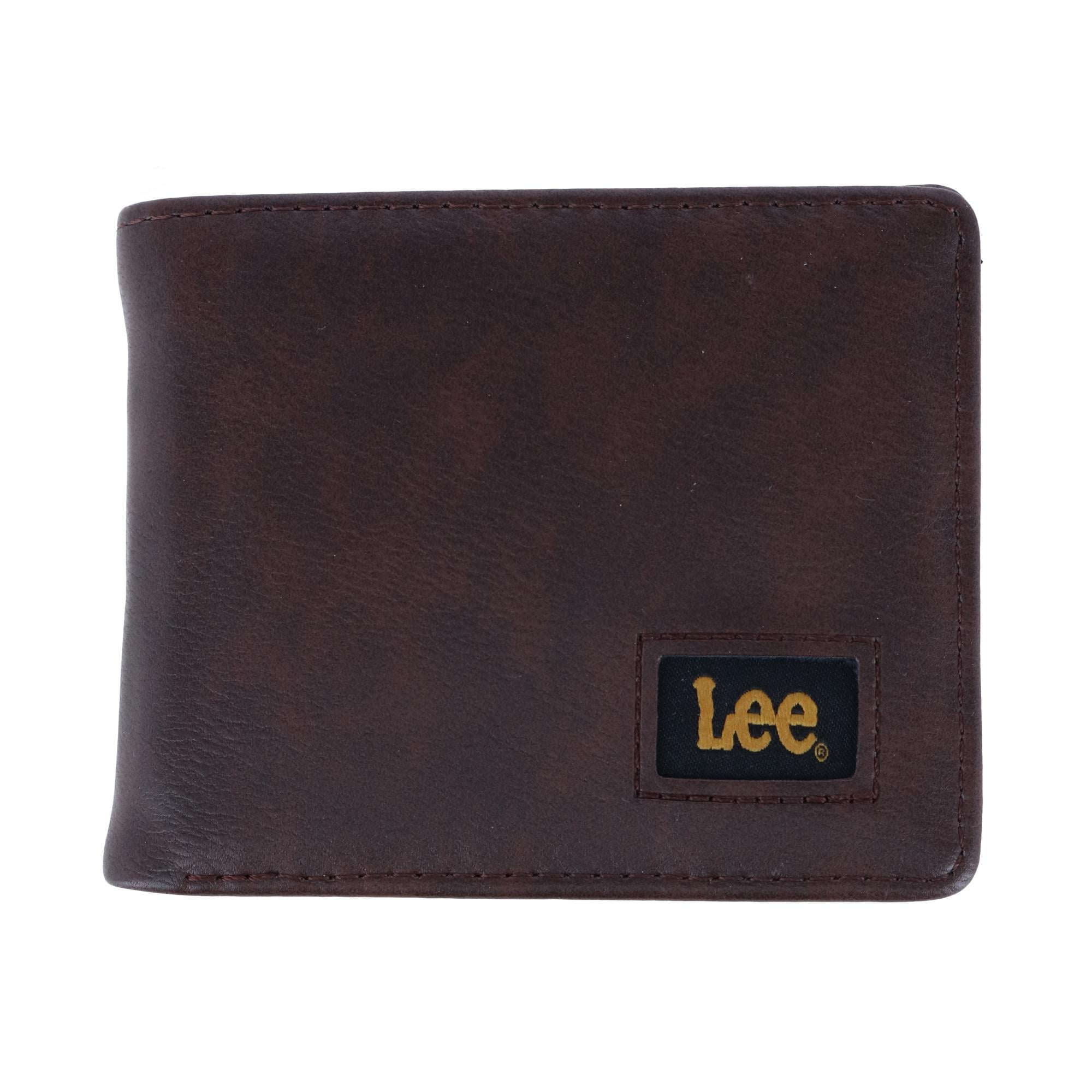 Lee Pebble Grain Traveler Wallet Men s Walmart