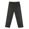 thumbnail image 1 of Buyless Fashion Boys Pants Flat Front Regular Fit Polyester Formal and Casual, 1 of 7