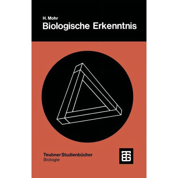 Teubner StudienbÃ¼cher Der Biologie Biologische Erkenntnis, (Paperback)