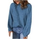 thumbnail image 2 of Suéter de cuello alto y blusa informal de cuello alto de invierno para mujer, suéter tejido de manga larga, suéteres sólidos, suéter para mujer, 2 of 7