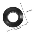 thumbnail image 2 of ETHZZLE 5 Pcs Accessoire de Canot Imperméable PVC Noir pour Réparation d'Anneau d'Égouttement, 2 of 8