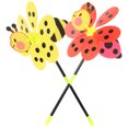 thumbnail image 3 of 2Pcs Cartoon Windmill Kids Windmill Plaything Decorative Pinwheel Landscape Decor, 3 of 9