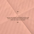 thumbnail image 5 of 1 Piece Striped Diamond Pattern Comforter Super Soft 800 Thread Counts, All Season, 100% Egyptian Cotton, King/California King Size Peach Color, 5 of 7