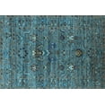 thumbnail image 1 of Ahgly Company Indoor Rectangle Oriental Light Blue Industrial Area Rugs, 5' x 8', 1 of 4