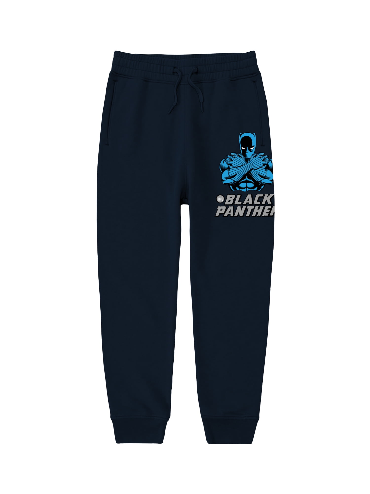Black Panther Boys Classic Comic Graphic Hoodie & Jogger Outfit Set, 2-Piece, Sizes XS-XL