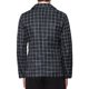 thumbnail image 3 of BLAZER DE HOMBRE CHIC INSPIRADOR Con Solapa de Muesca Patrón de Cuadros en Contraste Talla L Negro, 3 of 5