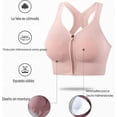 thumbnail image 4 of Brasier Deportivo para Mujer 2 Piezas Sujetador Deportivo con Cierre Frontal para Mujeres, Tirantes Soporte de Alto Impacto,para Hacer Yoga, Fitness, 4 of 5