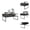 8#Espresso,Particle Board, variant on Carbon Espresso and Onyx 1-Shelf Lift Top Coffee Table,Espresso Particle Board Furniture Primary Living Space Tables