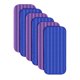thumbnail image 1 of Almohadillas de trapeador reutilizables compatibles con trapeador Wet Jet - Paquete de 6 Almohadillas de trapeador de microfibra lavables de repuesto 3 violetas 3 violetas azules, violetas azules, 1 of 5
