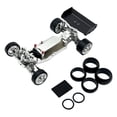 thumbnail image 4 of TISHITA Car Body Chassis Frame Kit Repair Part Sturdy for 1/24 Micro-b DIY Accessory Silver, 4 of 8