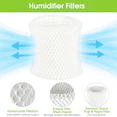 thumbnail image 4 of 8pcs Humidifier Filters for Canopy Bedside, 4 of 7