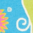 thumbnail image 2 of SAFAVIEH Kids Tyrrell Floral Swirls Runner Rug, Blue/Green, 2'3" x 7', 2 of 3