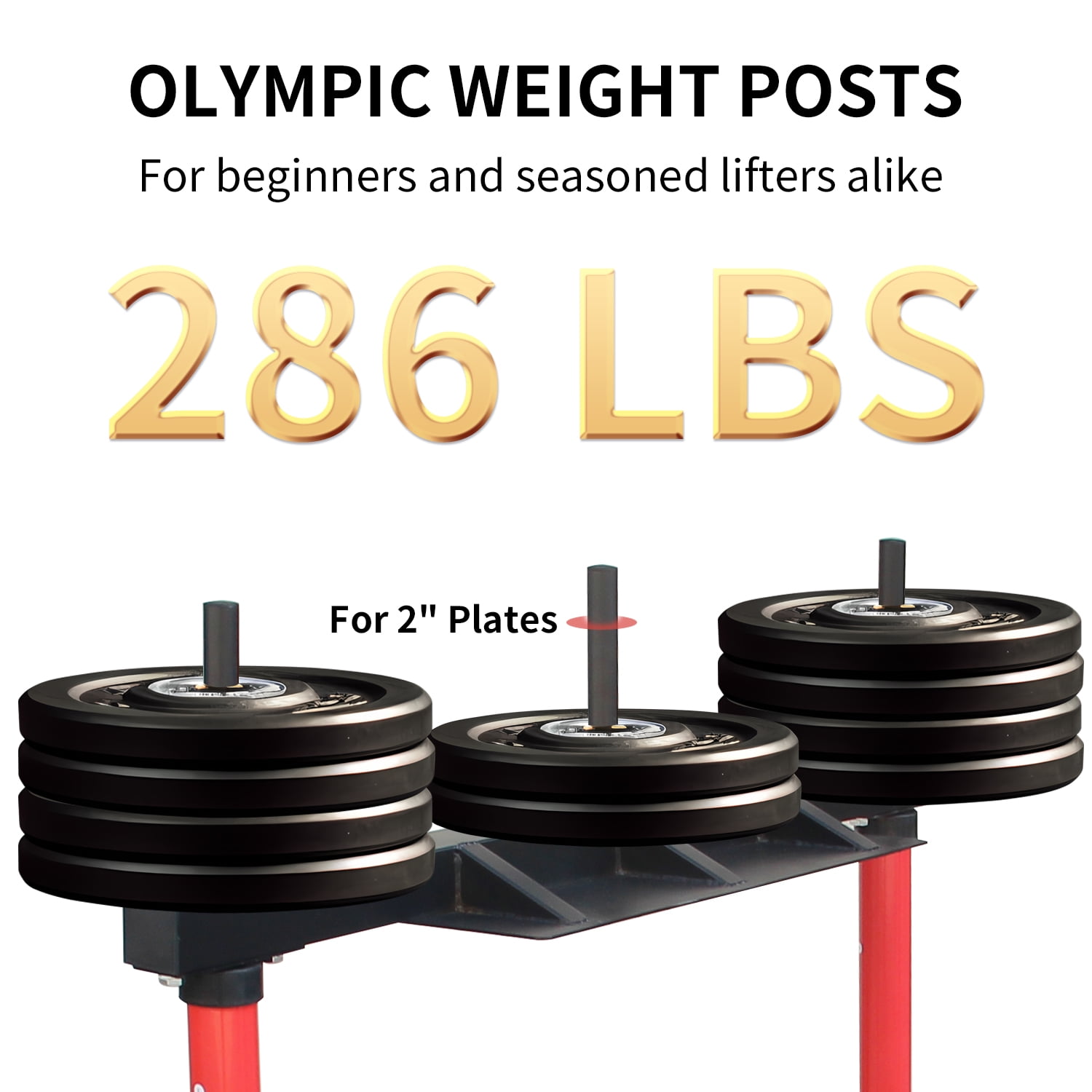 Adjustable Weight Rack Vertical Leg Press Machine with Adjustable Leg, Back and Head Positions, Leg Strength Training Machine for Home Gym, 2" Olympic Plate Compatible,Wall Mounted Weight Rack