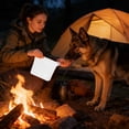 thumbnail image 6 of Dxssxc Silicone Dog Training Bag Waterproof Pet Treat Pouch for Dry Food Snacks, 4.92*3.74in Small Portable with Press Lock for Outdoor Walks, 6 of 6