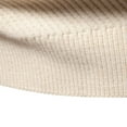 thumbnail image 6 of Men's Winter Sweater Solid Crew Neck Pullover Warm Knitwear Long Sleeve Undercoat, 6 of 8