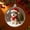 A, variant on BadyminCSL 8cm Clear Christmas Ornament Balls, Transparent Snow Scene Hanging Baubles for Animals Lovers Xmas Tree Holiday Decor Gift