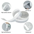 thumbnail image 3 of EEEkit 16.4ft Silicone Weather Seal Strip, Door Window Self Adhesive Seal Bottom Noise Stopper Tape, 3 of 6