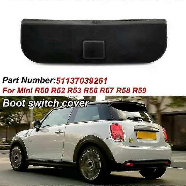 Auto Rear Door Tailgate Handle For Bmw Mini Cooper R56 R57 R58 R59 Rear Trunk Tail Gate Handle Switch Cover Button Cap
