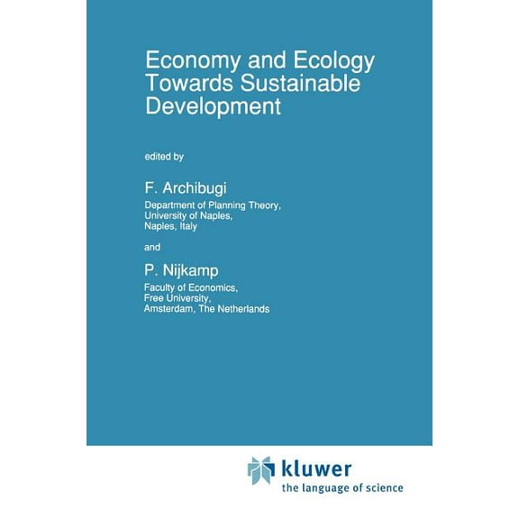 Economy & Environment Economy & Ecology: Towards Sustainable Development, Book 1, (Paperback)